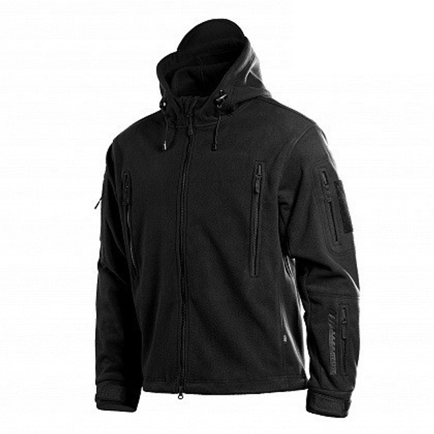 Куртка M-Tac флісова Windblock Division Gen.II Black Розмір XL - зображення 1