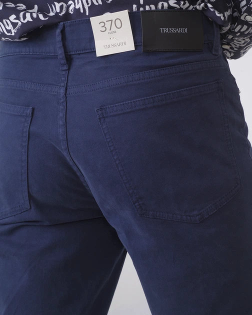Джинси чоловічі TRUSSARDI JEANS (52J00007-1T005981-H001-U281/24-25) Синій 34 - изображение 7