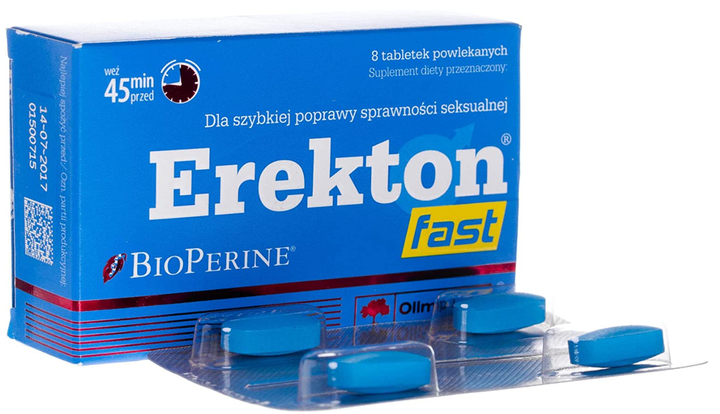 Эректон OLIMP Erekton Fast 8 таблеток - изображение 2