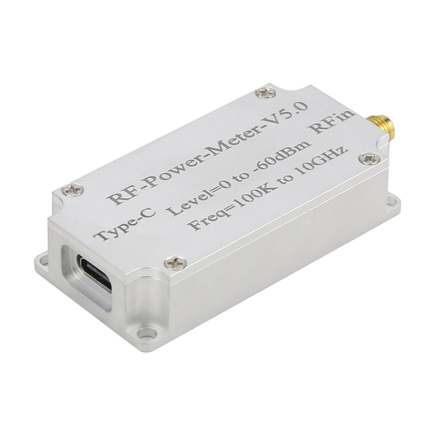 Вимірювач потужності RF Power Meter V5.0 100кГц-10ГГц SMA - зображення 2