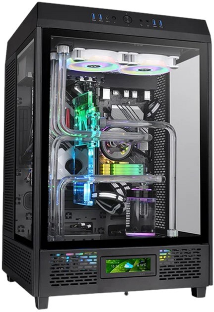 Obudowa Thermaltake The Tower 500 Black (CA-1X1-00M1WN-00) - obraz 3
