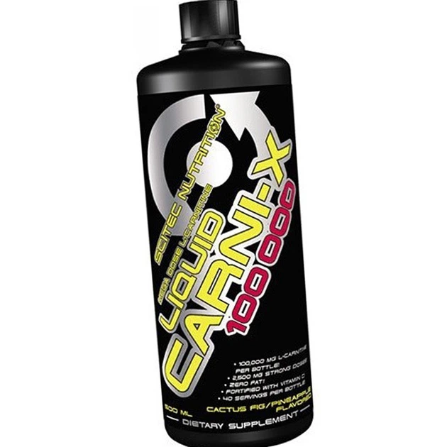 Л-карнітин Scitec Carni-X Liquid 100 000 500 мл - зображення 4