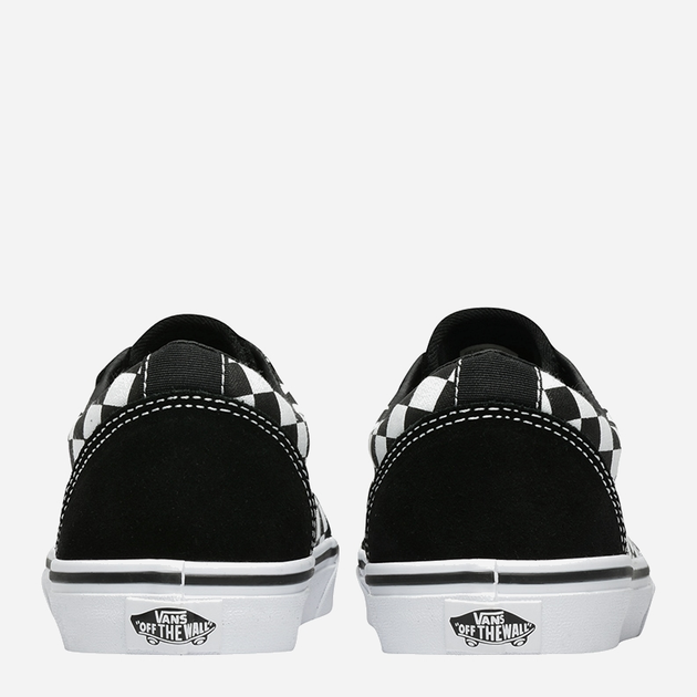Підліткові кеди для хлопчика Vans YT WARD 37 (5.5US) Чорні з білим (191931308584) - зображення 4