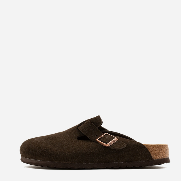 Chodaki damskie na platformie Birkenstock Boston 660463 36 Brązowe (4040714382586) - obraz 1