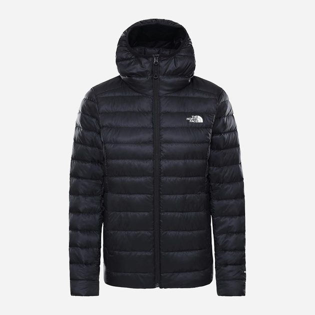 Пуховик зимовий короткий жіночий The North Face W Resolve Down HDY XS Чорний (193390699616) - зображення 1