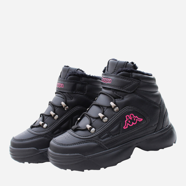 Дитячі зимові черевики для дівчинки Kappa Shivoo Ice HI K 260916K-1122 27 Чорні (4056142862040) - зображення 2