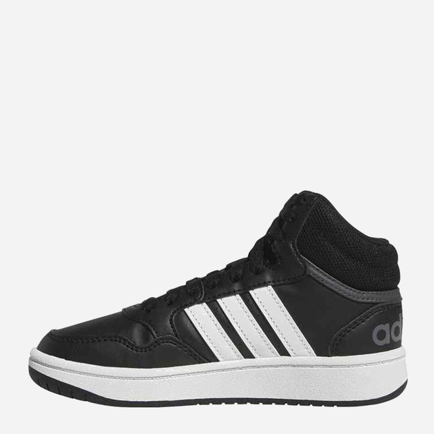 Jesienne trzewiki chłopięce adidas Hoops Mid 3.0 K GW0402 28 Czarne (4065418336154) - obraz 2