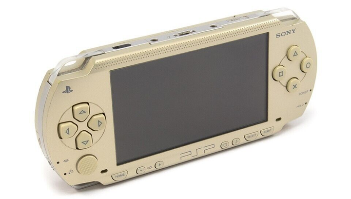 Консоль Sony PlayStation Portable PSP-1ххх Модифікована 32GB Gold