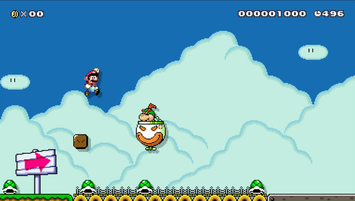 Игра Nintendo Wii U Super Mario Maker Europe Английская Версия Б/У - изображение 2