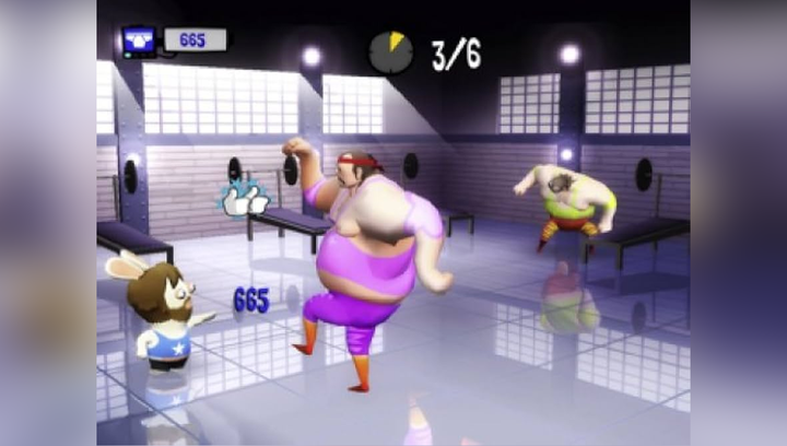 Гра Nintendo Wii Rayman Raving Rabbids: TV Party Europe Англійська Версія Б/У - зображення 3
