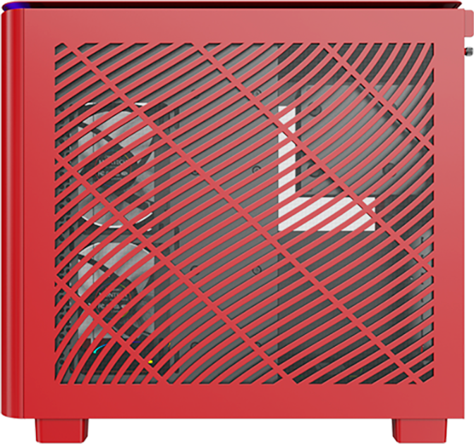 Obudowa Montech King 95 Pro ARGB Red (GEMT-034) - obraz 6