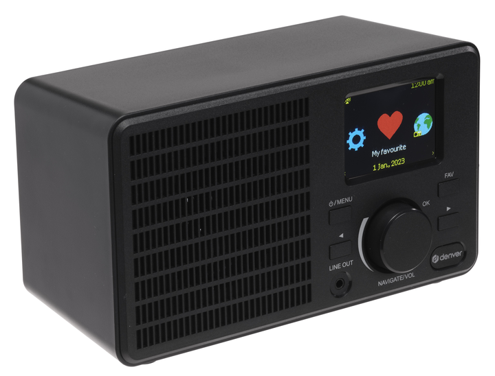 Odbiornik radiowy Denver IR-122 (5706751068317) - obraz 3