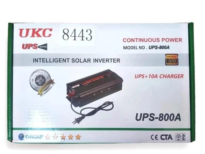 Автомобильный инвертор с зарядкой преобразователь AC/DC UPS 800W 12 В - изображение 4