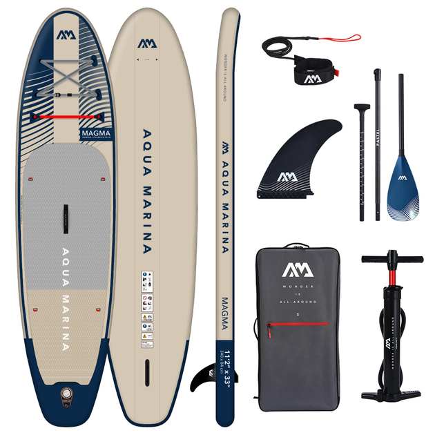 Сапборд Aqua Marina MAGMA 11’2″ BT-23MAP - надувная доска для САП сёрфинга, sup board - Фото 1 Сапборд Aqua Marina MAGMA 11’2″ BT-23MAP - надувная доска для САП сёрфинга, sup board - изображение 1