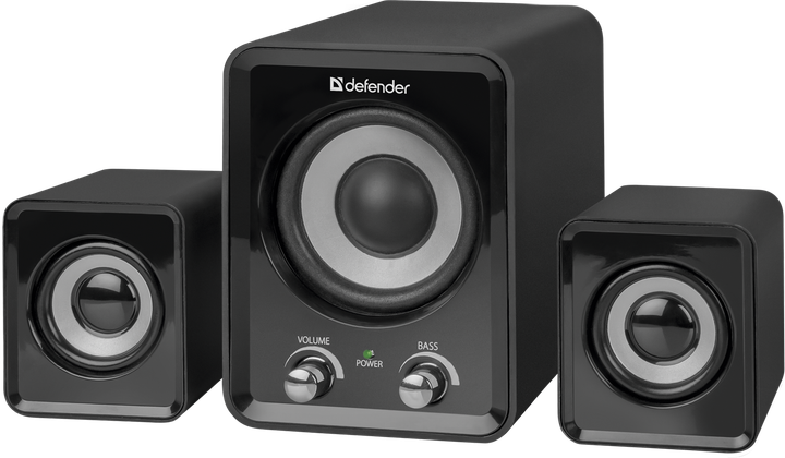 Комп'ютерні колонки Defender Z4 2.1 11 Вт USB Black (65508) - Фото 1 Комп'ютерні колонки Defender Z4 2.1 11 Вт USB Black (65508) - зображення 1