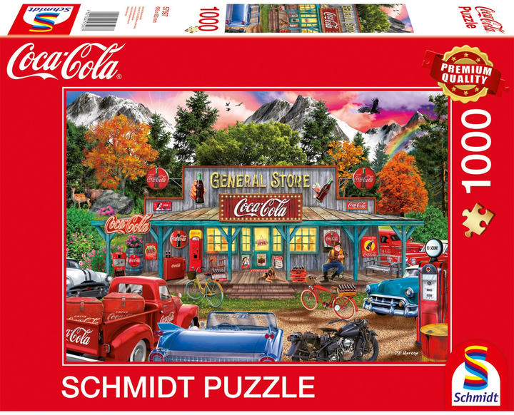 Пазл Schmidt Coca Cola Store 69.3 x 49.3 см 1000 деталей (4001504575977) - зображення 1