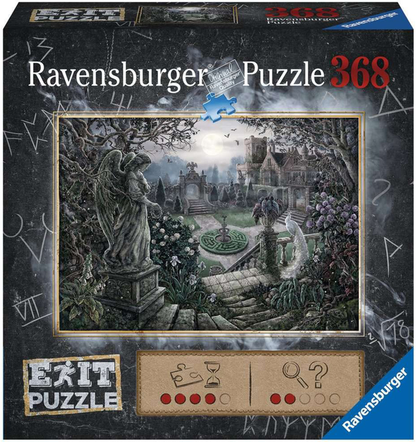 Пазл Ravensburger Exit Kids Midnight In The Garden 70 x 50 см 368 деталей (4005556171200) - зображення 1