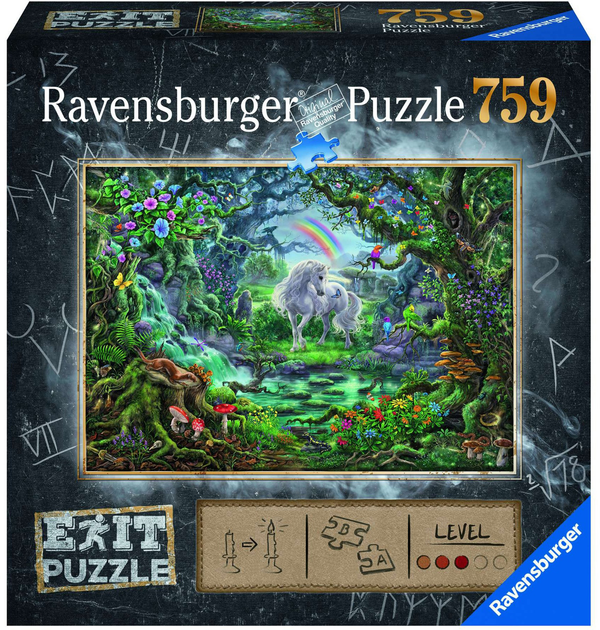 Пазл Ravensburger Exit The Unicorn 70 х 50 см 759 деталей (4005556150304) - зображення 1