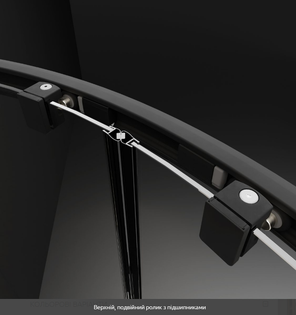 Душевая кабина RADAWAY Premium Pro Black PDD 90Lx80Rx200 стекло прозрачное 1013000-01-01+1013500-54-01 - изображение 8