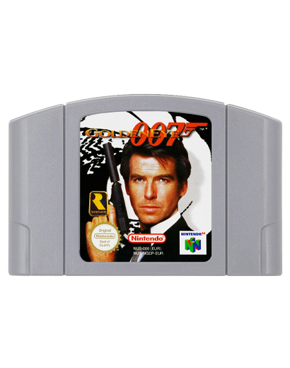 Игра Nintendo N64 GoldenEye 007 Europe Английская Версия Только Картридж Б/У - Фото 1 Игра Nintendo N64 GoldenEye 007 Europe Английская Версия Только Картридж Б/У - изображение 1