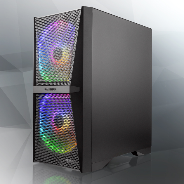 Obudowa Raijintek SILENOS MS PRO Black (0R20B00205) - obraz 4