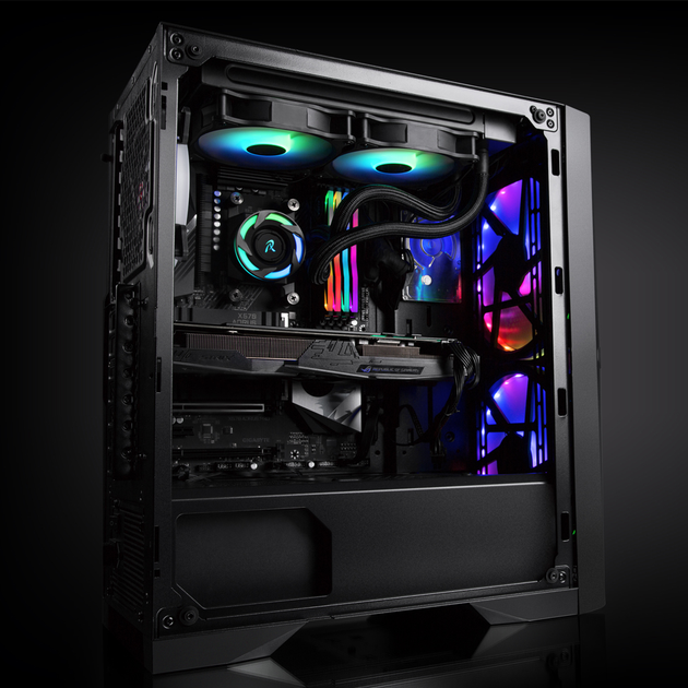 Obudowa Raijintek SILENOS MS PRO Black (0R20B00205) - obraz 6
