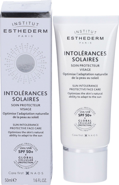 Сонцезахисний крем для обличчя Institut Esthederm Solar Intolerance з високим ступенем захисту SPF 50+ 50 мл (3461020002745) - зображення 3