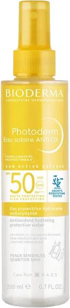 Сонцезахисний спрей Bioderma Photoderm Anti-Ox SPF 50+ 200 мл (3701129807897) - зображення 1