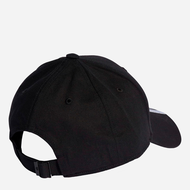 Кепка Adidas Bball 3S Cap Ct IB3242 OSFW 56 Чорна (4066763590055) - зображення 2