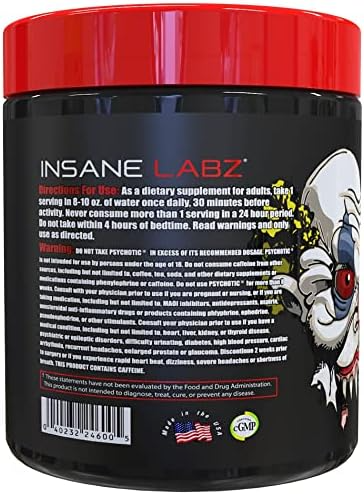 Insane Labz, Psychotic, 35 порцій, Cotton Candy, 212 г (INL-24600) - зображення 2