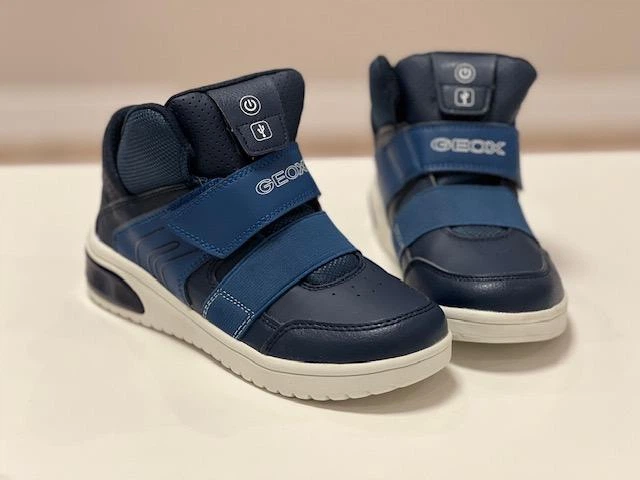 Високі демі кросівки Geox XLED, Navy, 39 євро - Фото 8 Високі демі кросівки Geox XLED, Navy, 39 євро - зображення 8