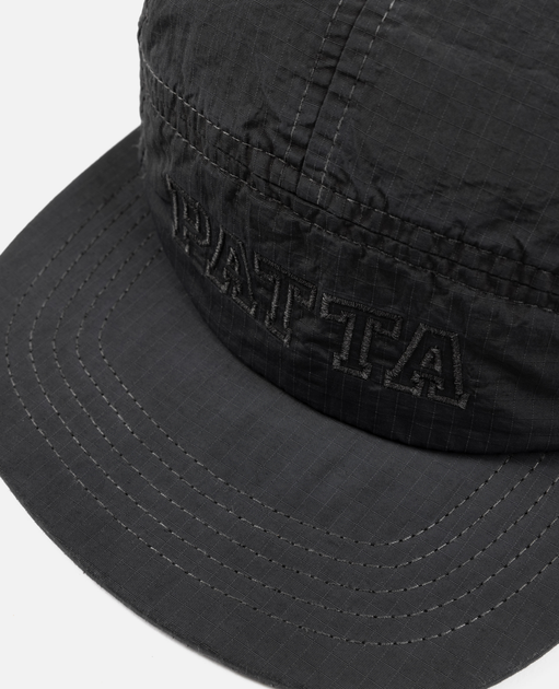Czapka z daszkiem Patta Garment Dye Nylon 5-Panel GARMENT-DYE-5-PANEL1 One Size Czarna (8719523083026) - obraz 3