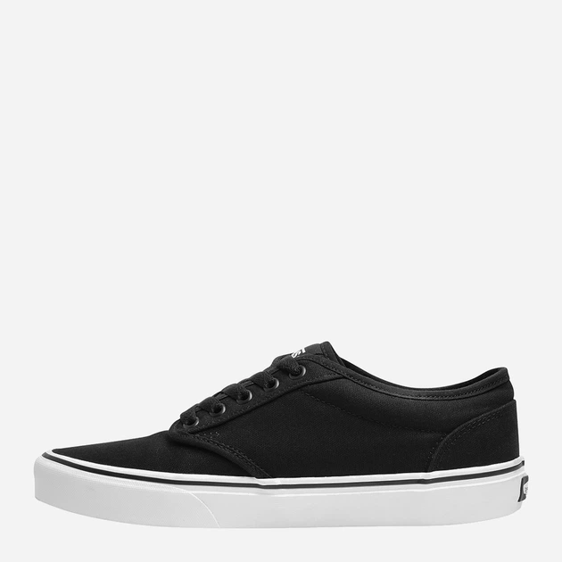 Tenisówki męskie do kostki Vans Atwood Canvas 45 (11.5US) Czarny/Biały (766182062730) - obraz 3