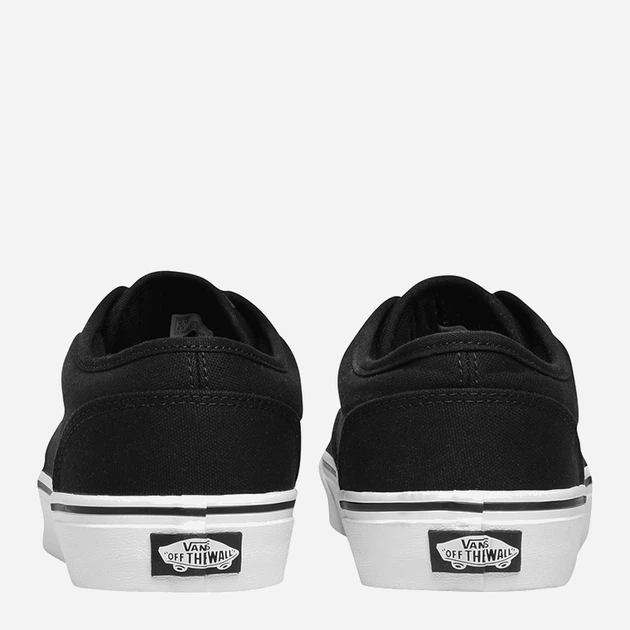 Tenisówki męskie do kostki Vans Atwood Canvas 46 (12US) Czarny/Biały (766182062723) - obraz 4