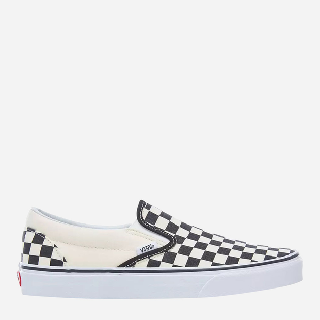 Buty wsuwane męskie Vans Classic Slip-On VN000EYEBWW 43 (10US) Czarny/Biały (700053334083) - obraz 1