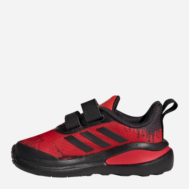 Buty sportowe chłopięce na rzepy adidas Fortarun Spider-Man Cf I GZ0653 24 Czerwone (4065419312041) - obraz 2