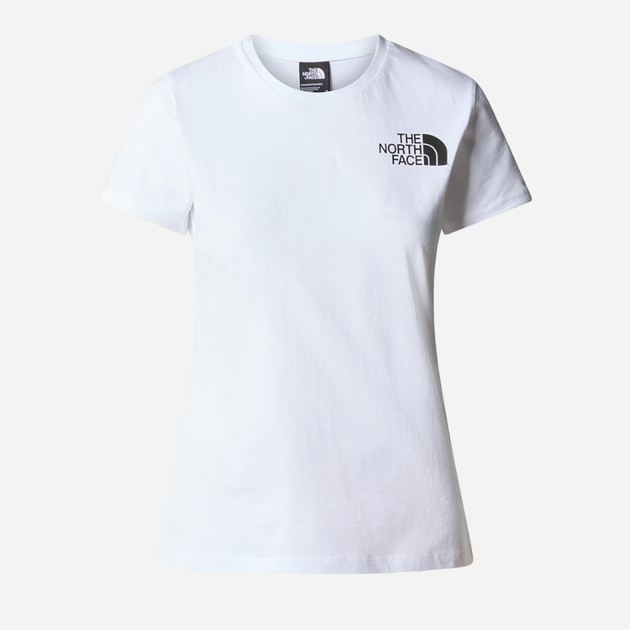 T-shirt bawełniany damski The North Face NF0A8951FN4 L Biały (197063501091) - obraz 1