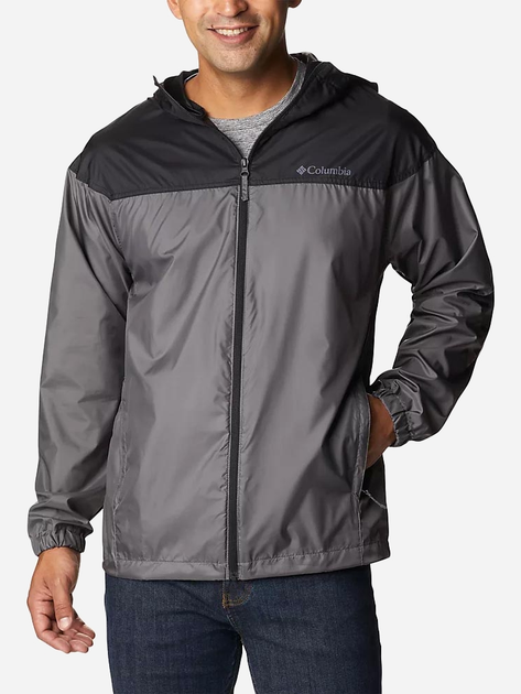 Вітровка чоловіча The North Face Flash Challenger Novelty S Сірий/Чорний (194894502327) - зображення 1