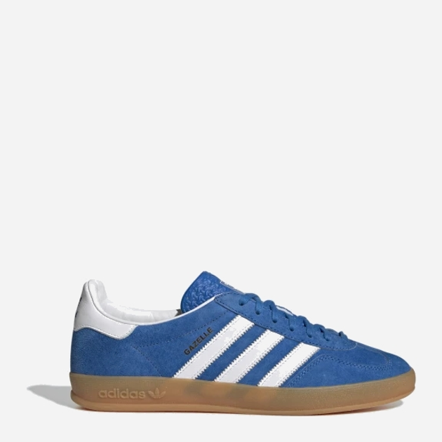 Sneakersy męskie do kostki adidas Originals Gazelle Indoor H06260 44 Niebieskie (4066746182161) - obraz 1