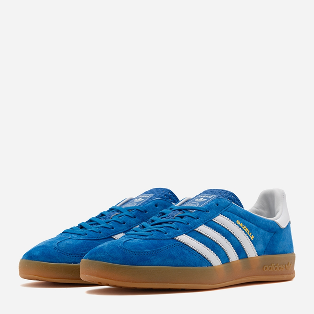 Sneakersy męskie do kostki adidas Originals Gazelle Indoor H06260 44.5 Niebieskie (4066746182284) - obraz 2