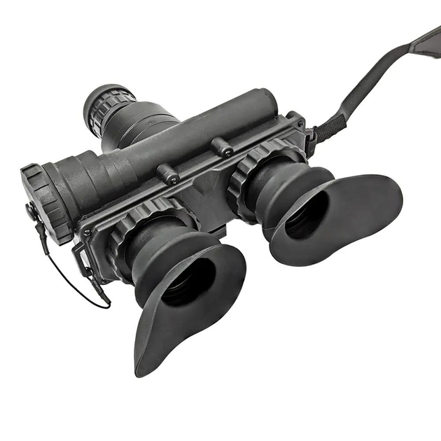 Бінокуляр нічного бачення AGM WOLF-7 PRO NL1 прилад нічного бачення АГМ для військових охорони із електронно-оптичним перетворювачем Gen 2+ Level та зеленим люмінофором 51-64 (штр/мм) штрихів на міліметр Чорний - зображення 2