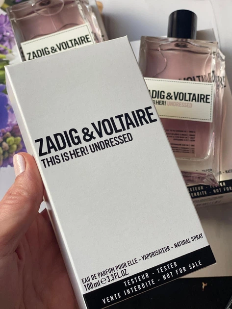 Тестер парфумованої води для жінок Zadig & Voltaire This is Her! Undressed 100 мл - Фото 5 Тестер парфумованої води для жінок Zadig & Voltaire This is Her! Undressed 100 мл - изображение 5