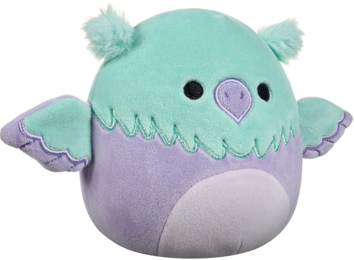 М'яка іграшка Squishmallows Little Plush Minerva Aqua and Purple Griffin 13см (0196566418035) - зображення 3