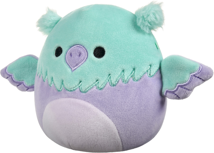 М'яка іграшка Squishmallows Little Plush Minerva Aqua and Purple Griffin 13см (0196566418035) - зображення 4