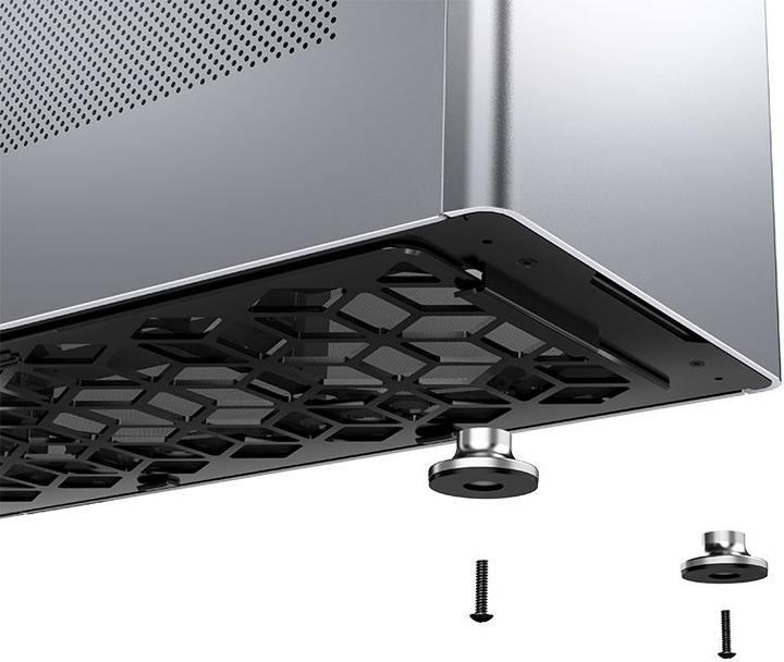 Obudowa Jonsplus i100 Pro Mini-ITX Silver (i100PRO-A Silver) - obraz 10