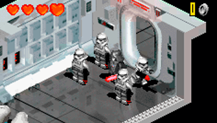Игра RMC Game Boy Advance Lego Star Wars II: The Original Trilogy Русские Субтитры Только Картридж Б/У - изображение 3