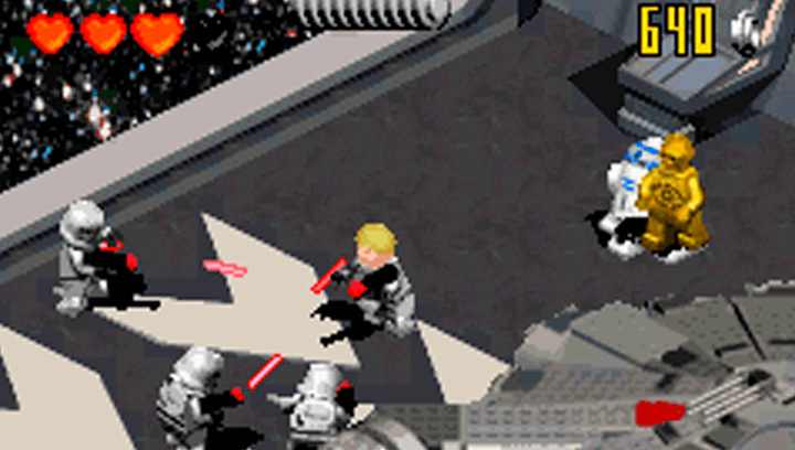 Игра RMC Game Boy Advance Lego Star Wars II: The Original Trilogy Русские Субтитры Только Картридж Б/У - изображение 5