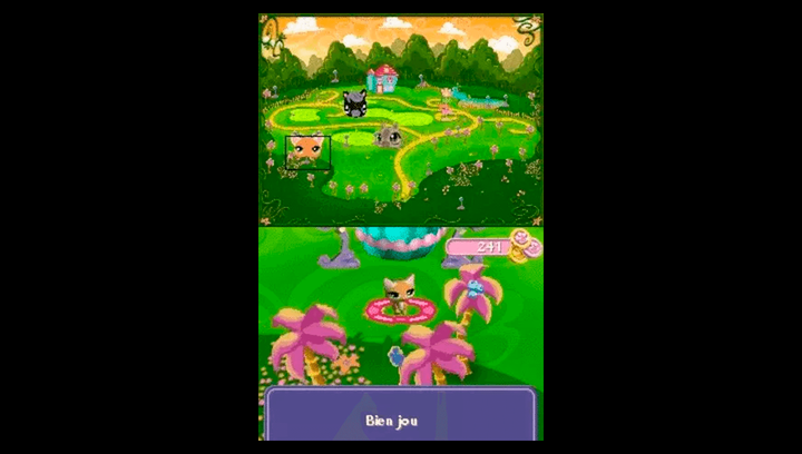 Игра Nintendo DS Littlest Pet Shop: Garden Английская Версия Без Коробки Б/У - изображение 3