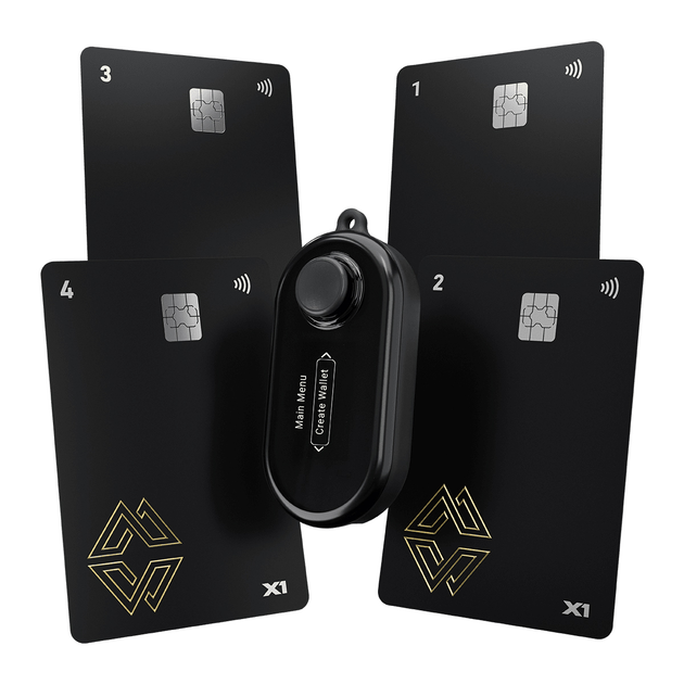 Аппаратный криптокошелек Cypherock X1 безопасное хранилище для криптоактивов и NFT (B0CQTHNFBP) - изображение 1