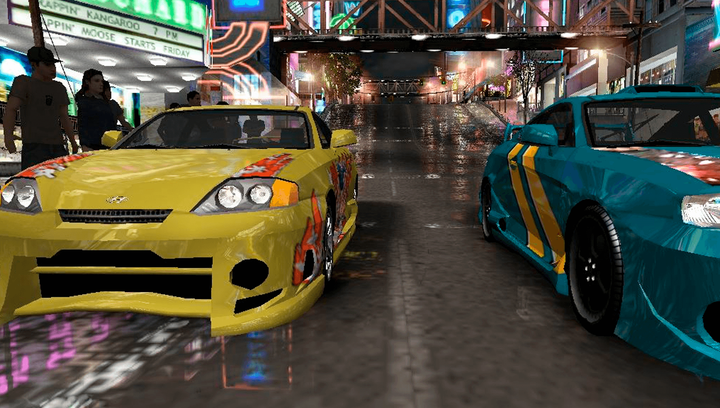 Игра RMC PlayStation 2 Need for Speed Underground Русские Субтитры - Фото 6 Игра RMC PlayStation 2 Need for Speed Underground Русские Субтитры - изображение 6